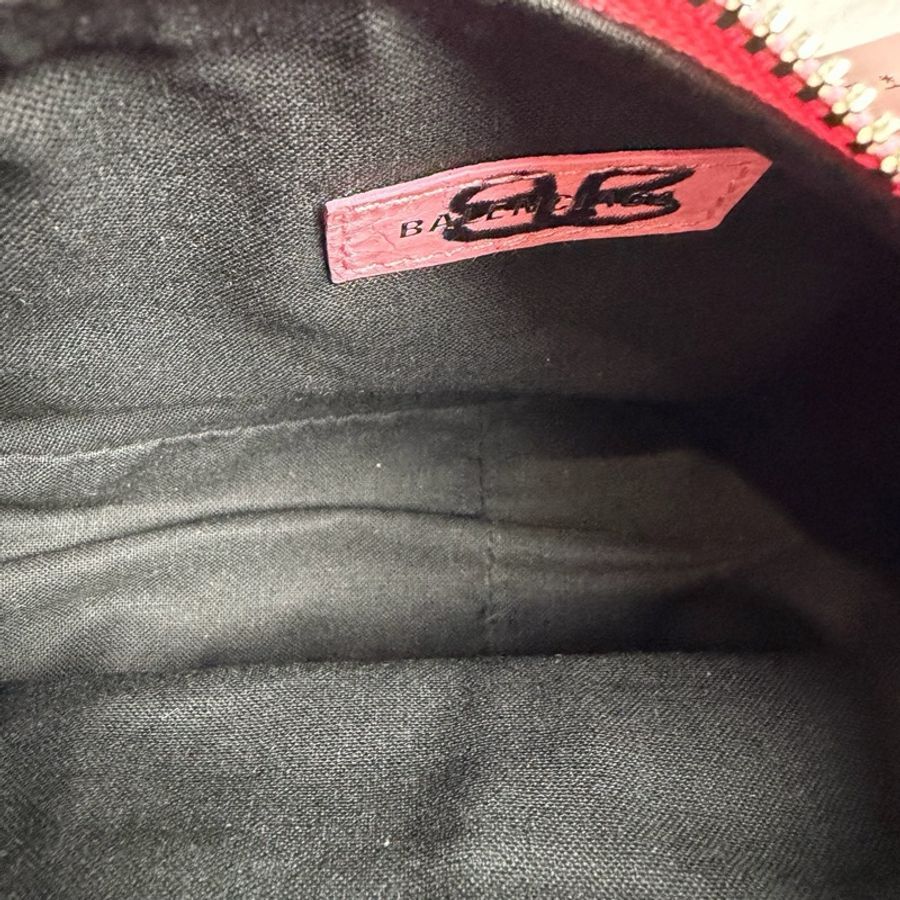 巴黎世家/Balenciaga LE CAGOLE GRAFFITI 羊皮革-4