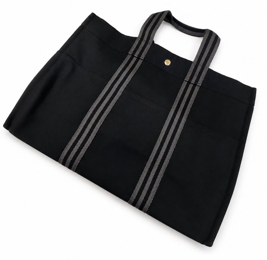 愛馬仕Hermès Fourre-Tout 帆布托特包 大款-2