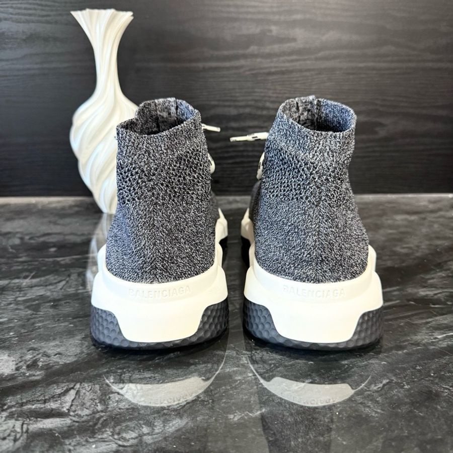 Balenciaga巴黎世家灰白襪子鞋休閒鞋 44碼 95新-3