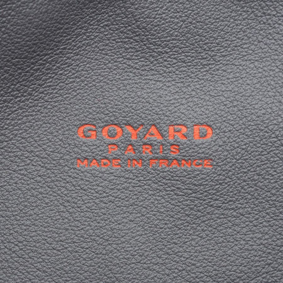灰色 Goyardine 帆布 Anjou Mini 雙面 手提包【GOYARD 高雅德】 ANJOUSMINCG51TY51P-3