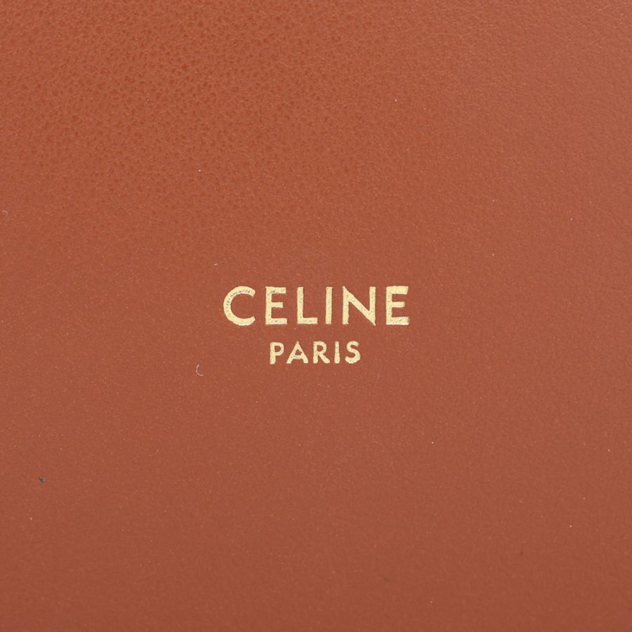 棕色 牛皮 Bucket 16 兩用包【CELINE 賽琳】 195573-6