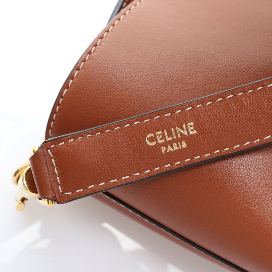 棕色 牛皮 Bucket 16 兩用包【CELINE 賽琳】 195573-8