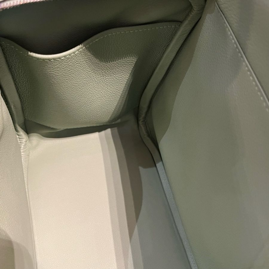 🥑Hermes 愛馬仕 lindy26 單肩包手提包 牛油果綠 銀扣 Evercolor皮-6