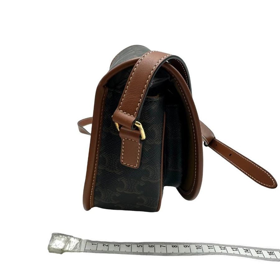 【美收精品】CELINE C-607 老花馬鞍包 【隔月月中將轉賣至日本 上架期限30天】-15