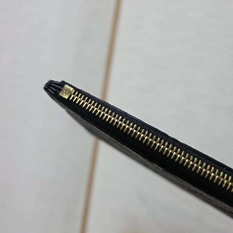 [品況優🥨專櫃銷量王] LV黑牛皮壓紋三合一斜背鍊包WOC-17