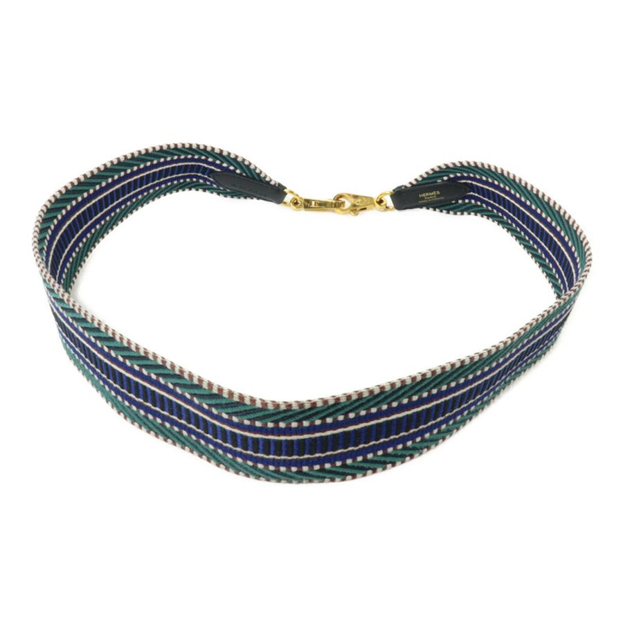 HERMES 帆布/Swift皮革50mm Sangle Cavale Shoulder Strap肩帶-3