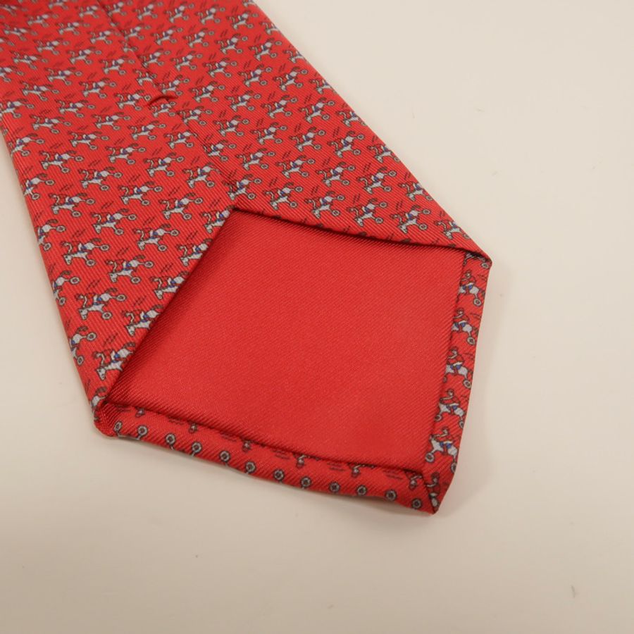 HERMES 絲質Necktie領帶-3