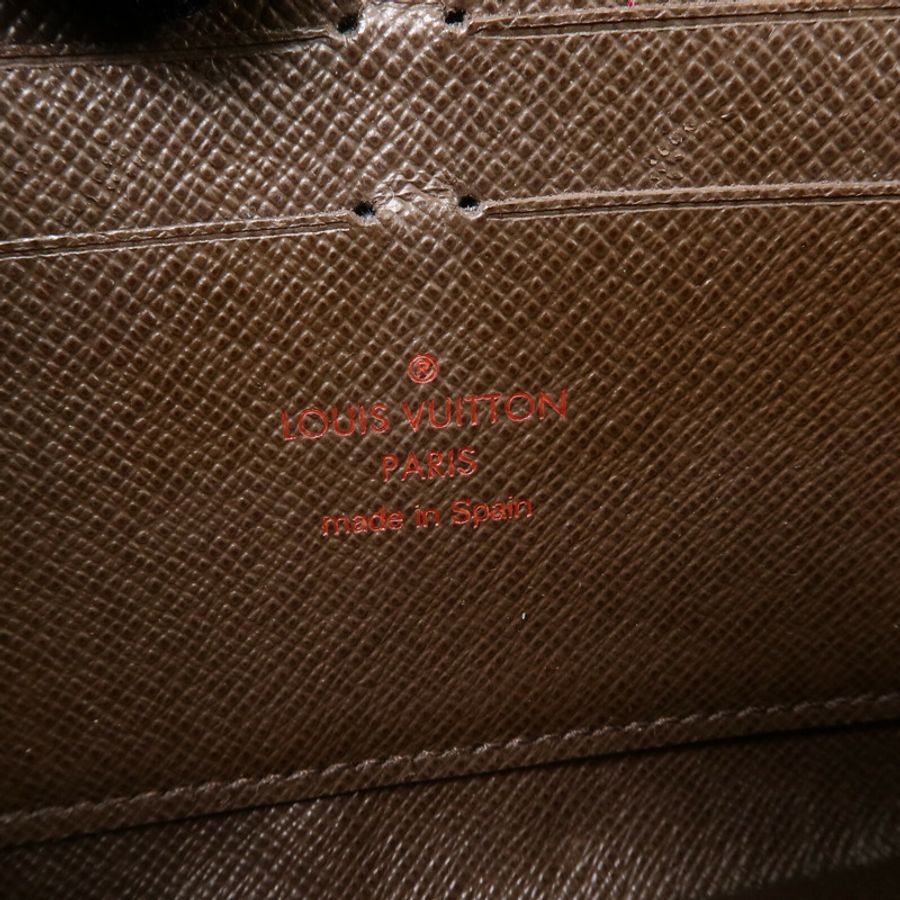 LOUIS VUITTON Damier Zippy Organizer金扣長錢包-5