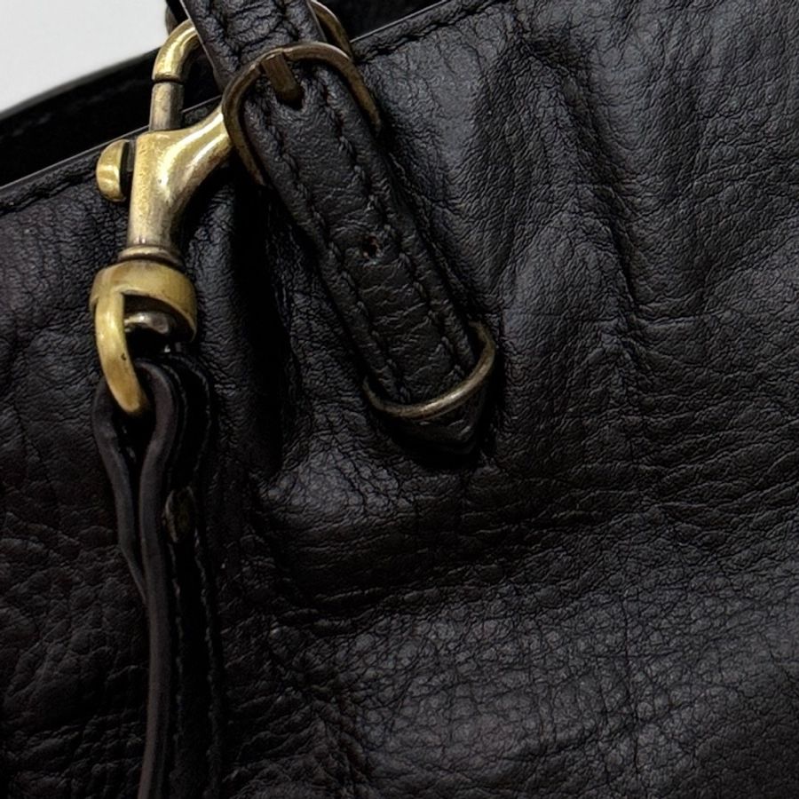 《仙闆名牌精品 》BALENCIAGA 巴黎世家 Papier Mini 黑色 機車包 手提包 肩背包 斜背包 側背包-35