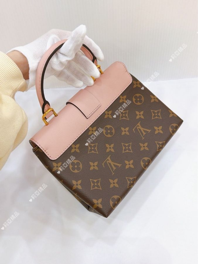莉亞精品♡ Lv M44080 Locky BB 粉色 二手美包-3