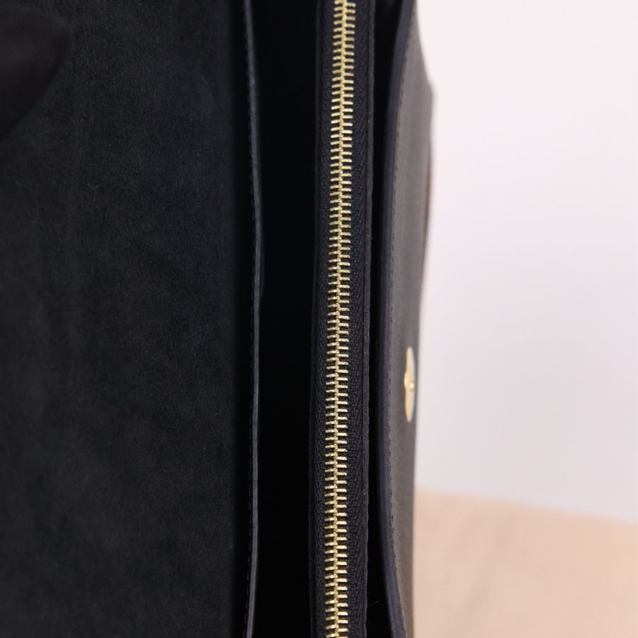 LV Damier Vavin woc芯片宽棕色棋盘格单肩包-10