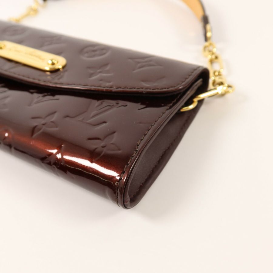 LOUIS VUITTON Monogram Vernis Sunset Boulvevard鏈帶肩背袋-4