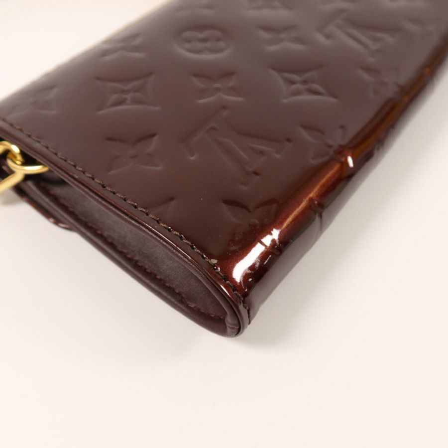 LOUIS VUITTON Monogram Vernis Sunset Boulvevard鏈帶肩背袋-7