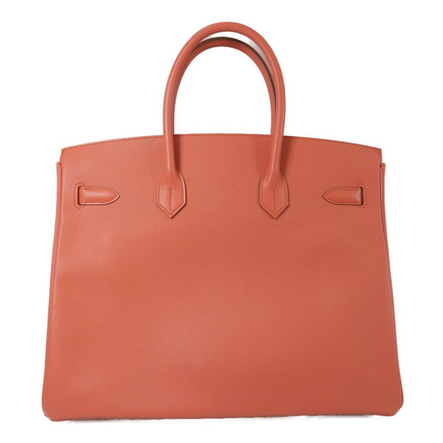 HERMES Epsom皮革Birkin 35手挽袋Flamingo-1