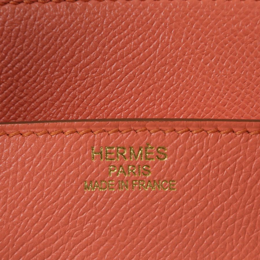 HERMES Epsom皮革Birkin 35手挽袋Flamingo-5