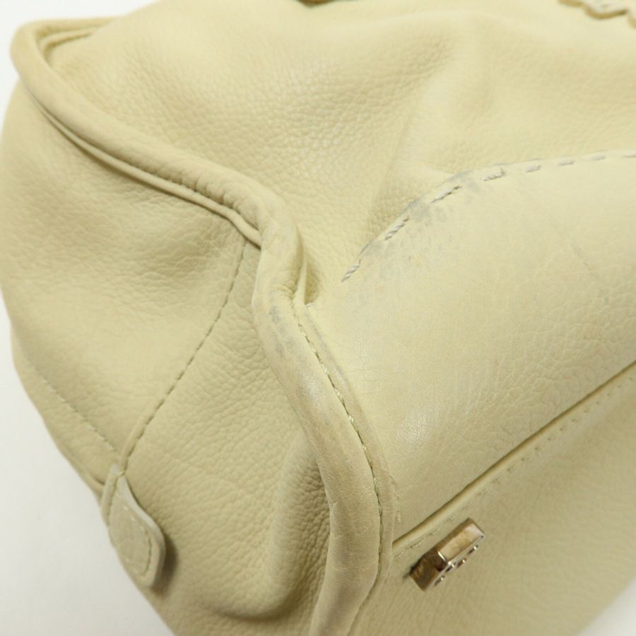 LOEWE 牛皮皮革Amazona 28手挽袋-11