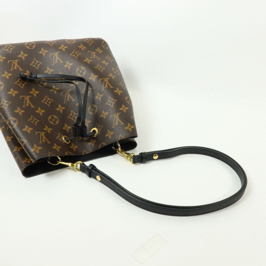 LOUIS VUITTON Monogram Neo Noe MM肩背袋-9
