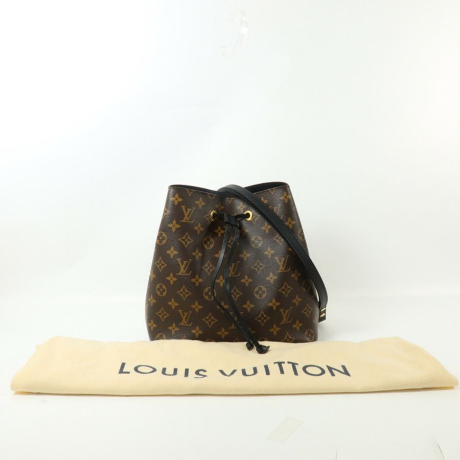 LOUIS VUITTON Monogram Neo Noe MM肩背袋-10