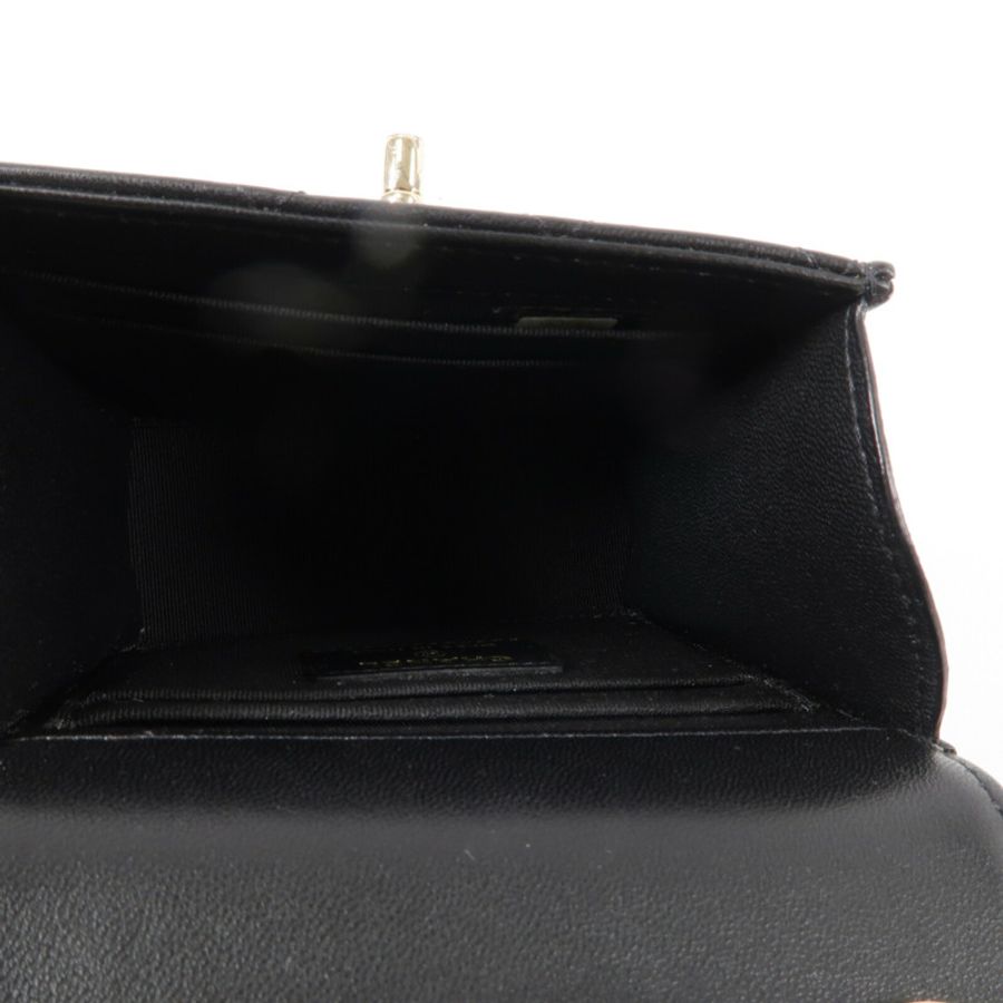 CHANEL 羊皮皮革Trendy CC Mini Bag鏈帶肩背袋-4