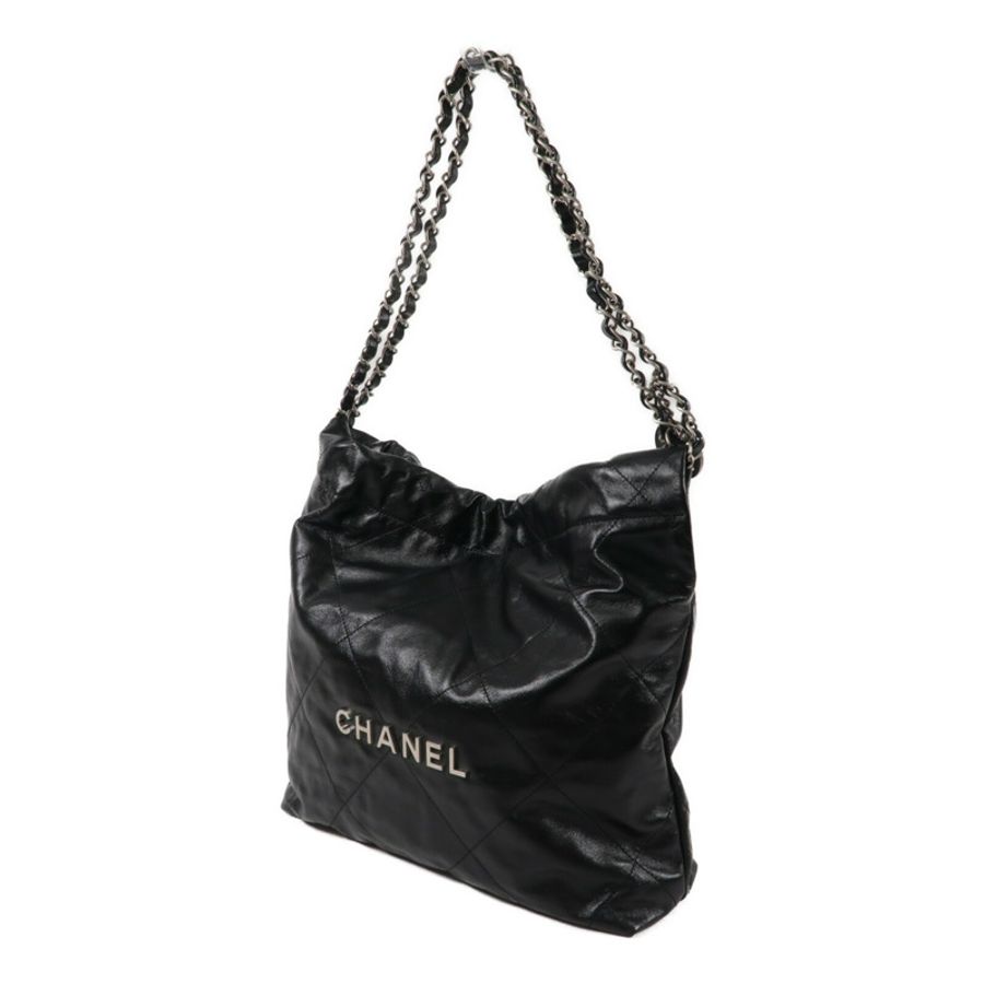 CHANEL 牛皮皮革Chanel 22 Small鏈帶肩背袋-2