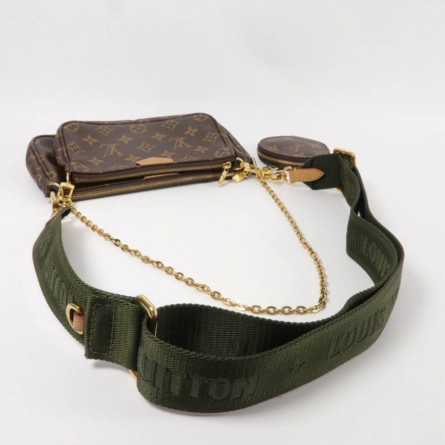 LOUIS VUITTON Monogram Multi Pochette Accessoires肩背袋-11