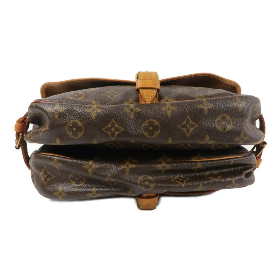 LOUIS VUITTON Monogram Saumur 30肩背袋-3