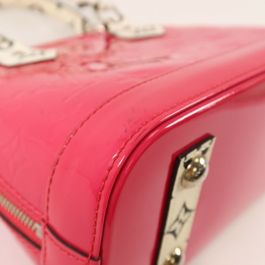 LOUIS VUITTON Monogram Vernis Alma BB手挽肩背兩用袋-13