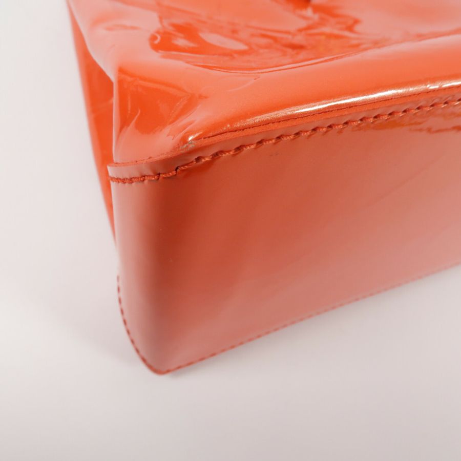 LOUIS VUITTON Monogram Vernis Wilshire PM手挽袋-11