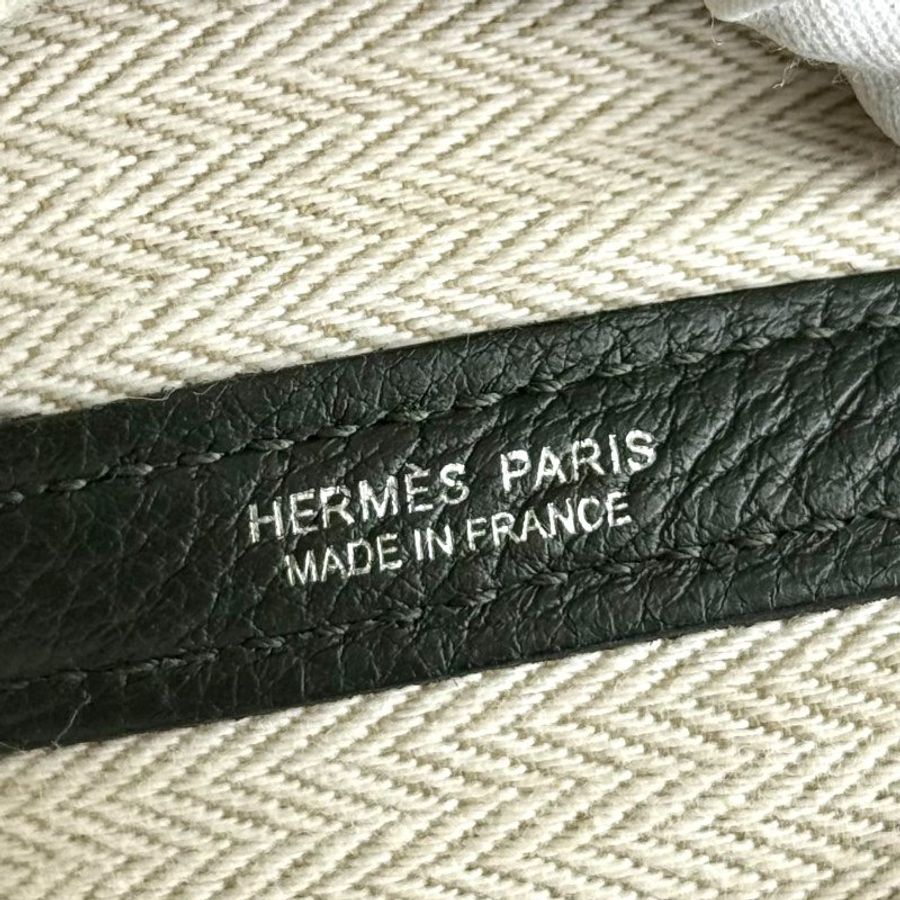 Hermès Garden Party 36手提包 沼澤綠-6