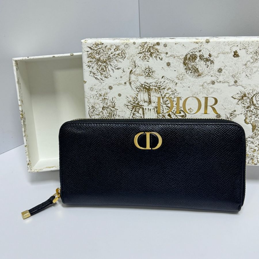 【極新/全配🎁】 DIOR 迪奧 Icon 小牛皮 長夾 (專櫃新款28,000)-1