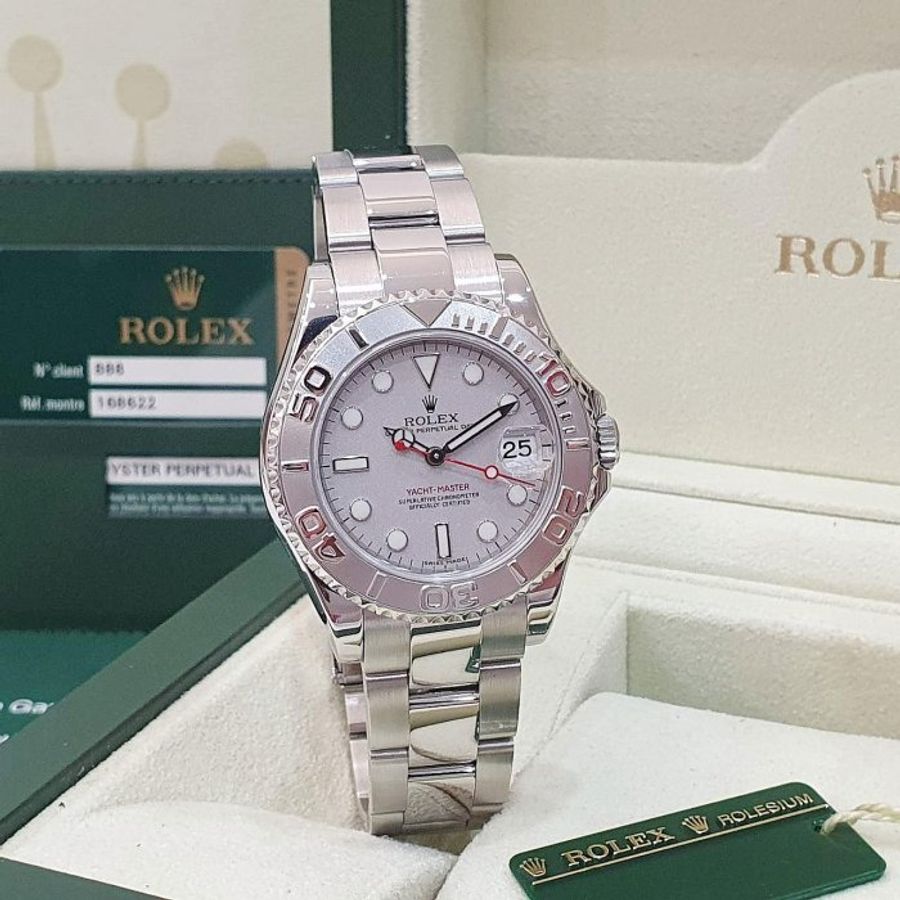 【大眾名錶】ROELX勞力士 168622 Yacht-Master 2011/10卡 絕版停產 大眾名錶B1260-1