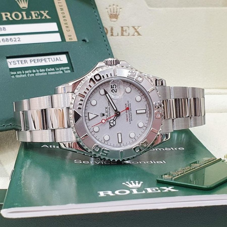 【大眾名錶】ROELX勞力士 168622 Yacht-Master 2011/10卡 絕版停產 大眾名錶B1260-4