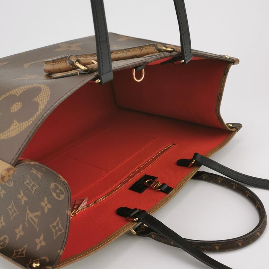Louis Vuitton路易威登 Onthego 大號Gaint Monogram 托特包 單肩包-5