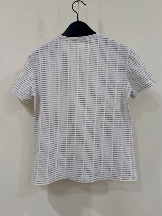BURBERRY 倫敦 滿版BURBERRY字母彈性上衣-4