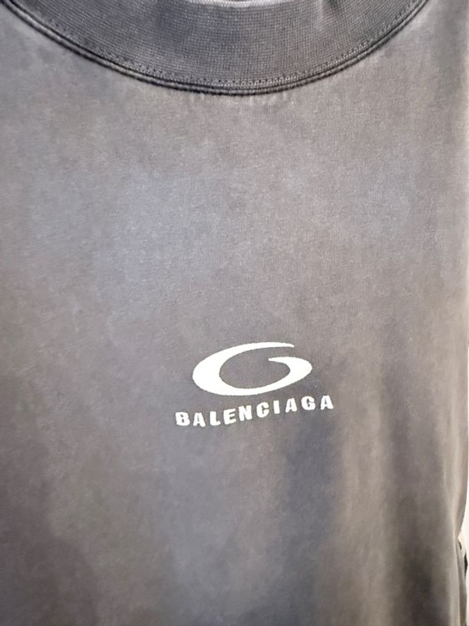 Balenciaga✨可拆二件Y2K 秀款豹紋拼接短袖上衣 #M 買一送二-2