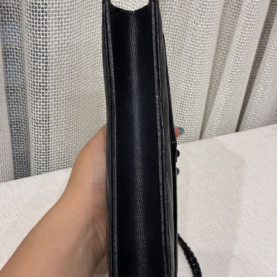 99新🖤#Ysl so black woc#小號19cm#信封包-8