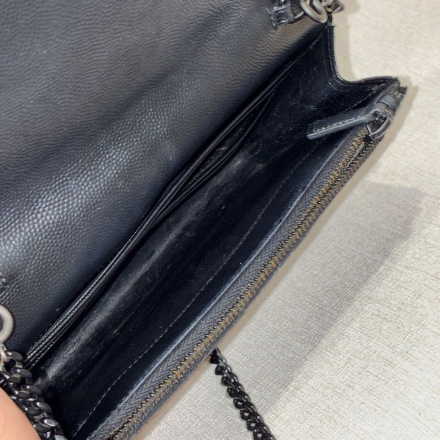 99新🖤#Ysl so black woc#小號19cm#信封包-12