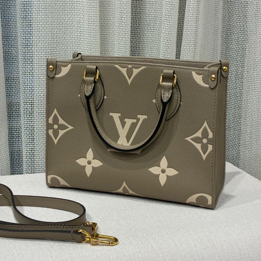 全新全配🤍✨#lv#on the go#大象灰#小號#2021購證#晶片款-1