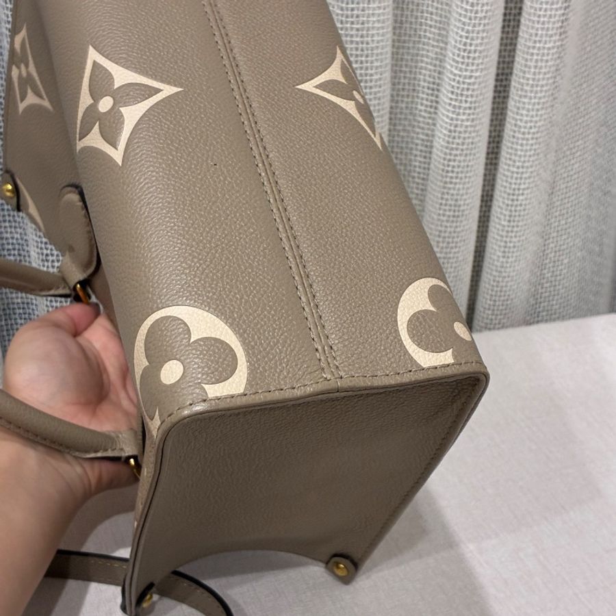 全新全配🤍✨#lv#on the go#大象灰#小號#2021購證#晶片款-8