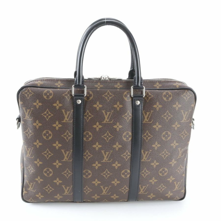 路易威登 Monogram Macassar Porte Documents Voyage PDV M52005 男士手提包-2