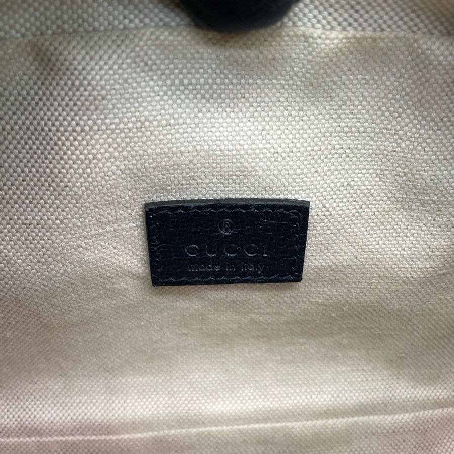 Gucci古馳 藍色老花retro相機包尺寸21.5*13*5.5cm附件 塵袋-7