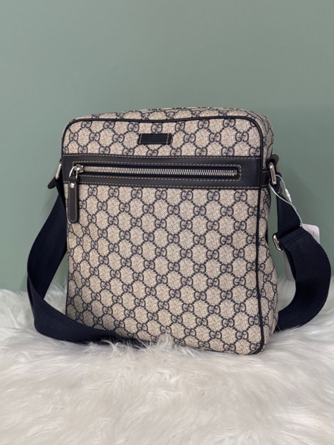gucci 古馳 男士 老花斜挎包-0