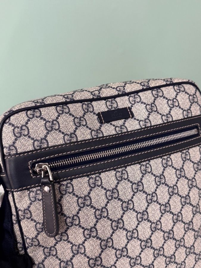 gucci 古馳 男士 老花斜挎包-4