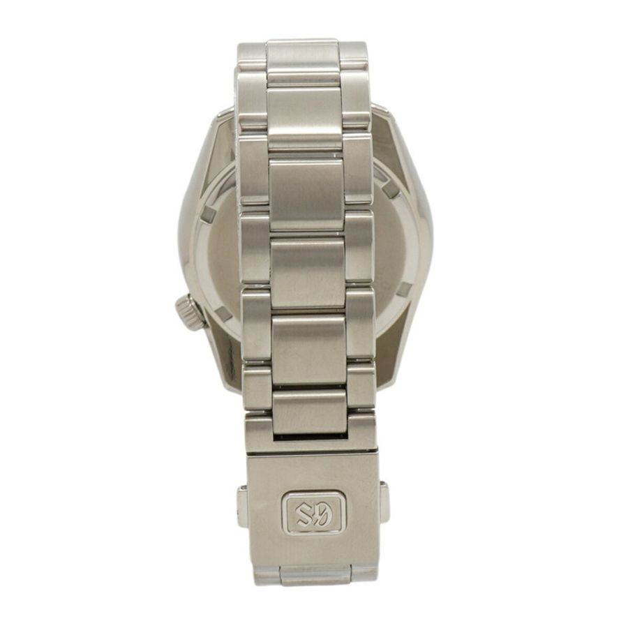精工 Grand GMT SBGN027 9F86-0AK0 黑色錶盤男士腕錶-6