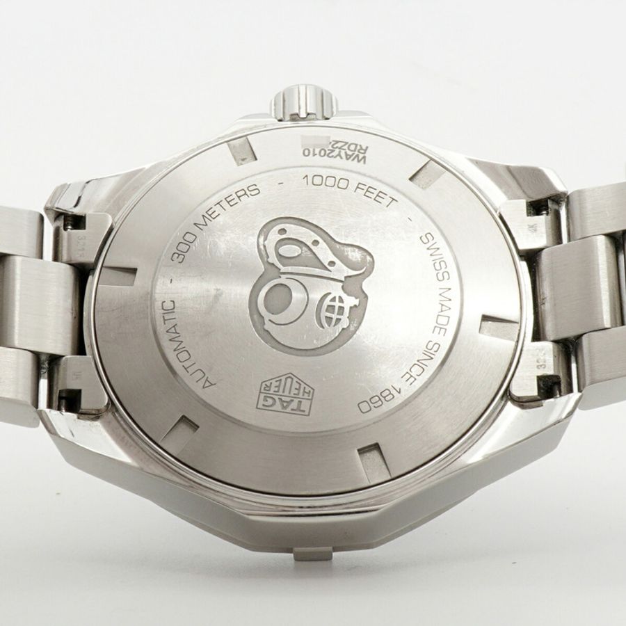 TAG Heuer Aquaracer WAY2010 黑色錶盤男士手錶-4