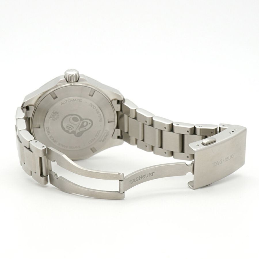TAG Heuer Aquaracer WAY2013 白色錶盤男士手錶-3