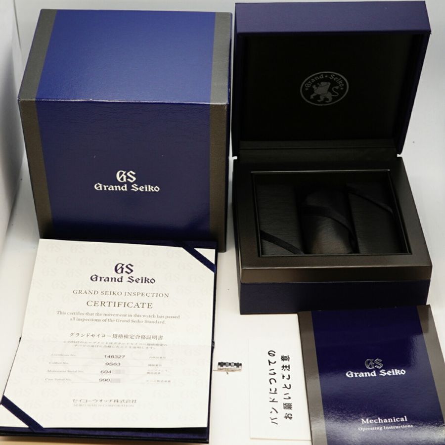精工 Grand Collection SBGK009 9S63-00A0 灰色錶盤男士腕錶-9