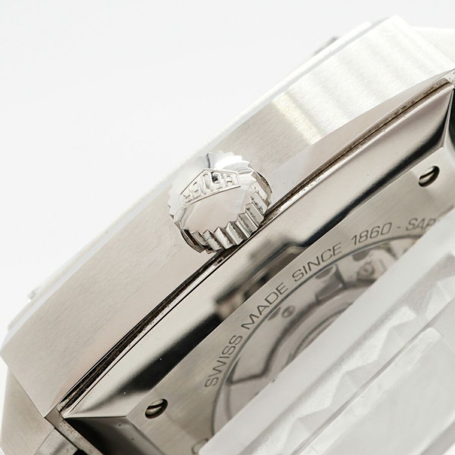 TAG Heuer 豪雅摩納哥 Calibre 11 CAW211P 藍色錶盤男士腕錶-6