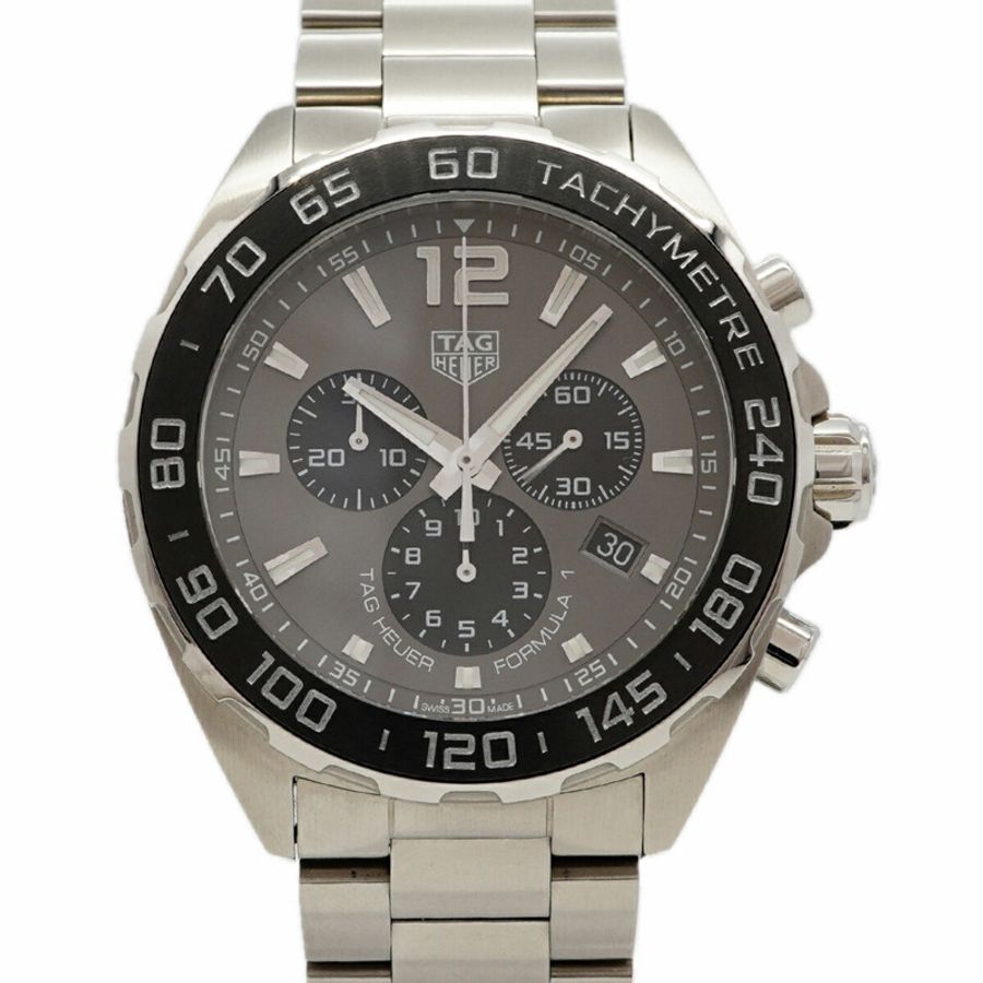 TAG Heuer 豪雅一級方程式 CAZ1011 灰色錶盤男士腕錶-0