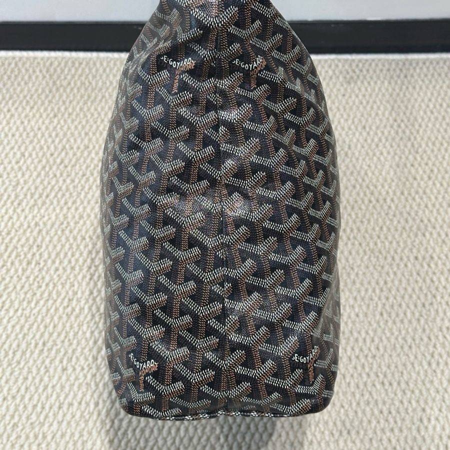 Goyard/戈雅 Hobo藍色愛心單肩包腋下包子母包-3